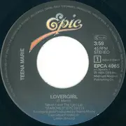 7inch Vinyl Single - Teena Marie - Lovergirl / Lovergirl (Instrumental)