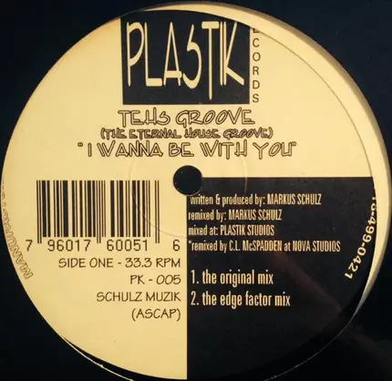 Tehs Groove - I Wanna Be With You