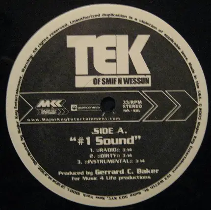 Tek - #1 Sound / Nothing's Gonna Change / G Walkin'