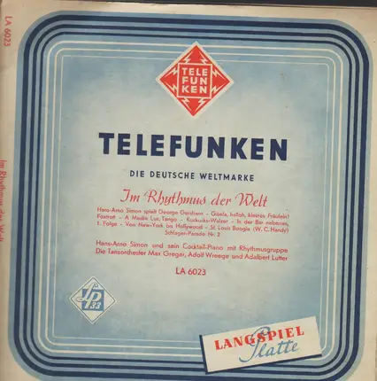 Telefunken-Orchester - Im Rythmus Der Welt