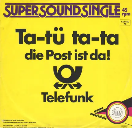 Telefunk - Ta-Tü Ta-Ta Die Post Ist Da!