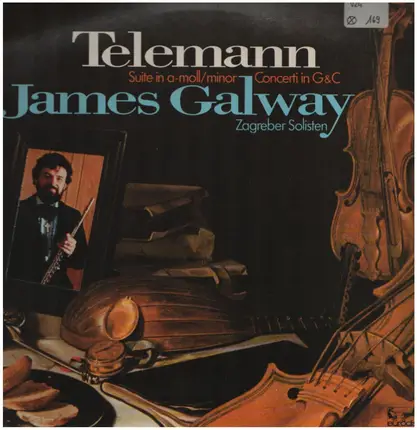 Teleman / James Galway, Zagreber Solisten - Suite in a-moll/minor