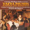 LP - Telemann - Tafelmusik - Auszüge: Die Konzerte - Sonderauflage Sonocord