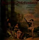 LP - Telemann / Bruhns / Bach / Handel - Barocke Solofantaten ( Thomas Lippert / Dieter Menge) - + Insert