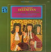 LP - Telemann - Chamber Music With Recorder,, Chamber Musicus of Denmark, I.K. and A.H. Mathiesen