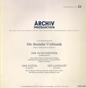 LP - Telemann - Der Schulmeister, Das Glück, Die Landlust