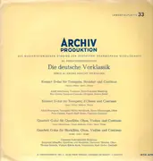 LP - Telemann - 2 Konzert D-dur für Trompete / 2 Quartette