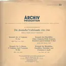 LP - Telemann - Die Deutsche Vorklassik Serie A: Georg Philipp Telemann - gatefold w/ sewed sleeve