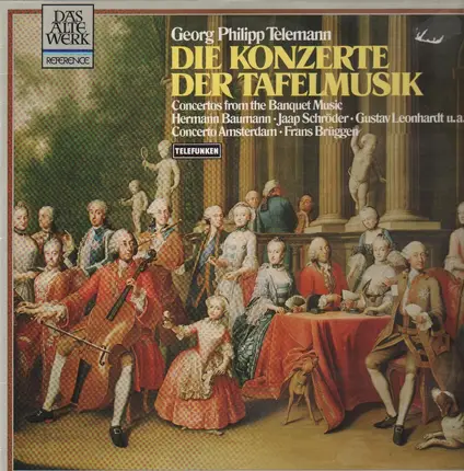 Telemann - Die konzerte Der Tafelmusik