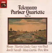 LP - Telemann / Hans-Martin Linde a.o. - Pariser Quartette Nr. 7-9