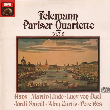 Telemann / Hans-Martin Linde a.o. - Pariser Quartette Nr. 7-9