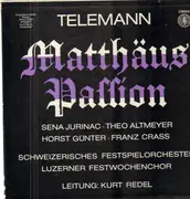 LP-Box - Telemann - Matthäus-Passion - Hardcover Box + Booklet