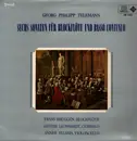 12inch Vinyl Single - Telemann - Sechs Sonaten fün Blockflöte und Basso Continuo