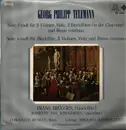 LP - Telemann - Suite f-moll für 2 violinen, viola, 2 blockflöten und basso continuo - Insert