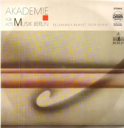 Telemann, Blavet, Geminiani - Akademie Für Alte Musik Berlin