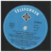 LP - Telemann - Tafelmusik - Auszüge: Die Konzerte