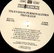 LP - Television Personalities - Privilege