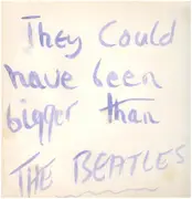 LP - Television Personalities - They Could Have Been Bigger Than The Beatles - HAND PAINTED COVER!