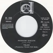 7inch Vinyl Single - Telex - Moscow Discow - Company sleeve