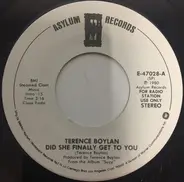 Terence Boylan - Did She Finally Get To You