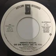 7inch Vinyl Single - Terence Boylan - Did She Finally Get To You