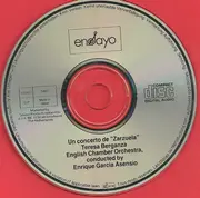 CD - Teresa Berganza / English Chamber Orchestra / Enrique Garcia Asensio - Un Concerto De Zarzuela