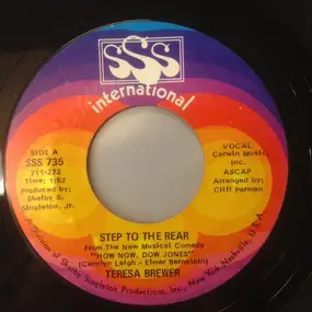 Teresa Brewer - Step To The Rear / Live A Little