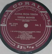LP - Teresa Brewer - Aloha From Teresa - Mono