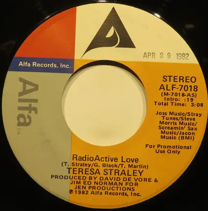 Teresa Straley - Radioactive Love