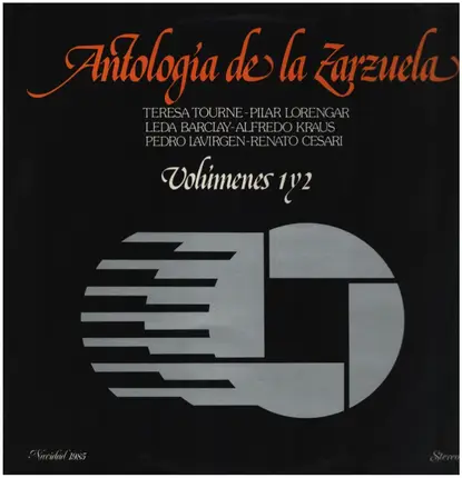 Teresa Tourne / Pilar Lorengar a.o. - Antologia De La Zarzuela