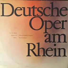 Claudio Monteverdi - Deutsche Oper Am Rhein, L'Incoronazione + Der Freischütz