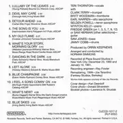 CD - Teri Thornton - Devil May Care