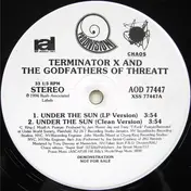 Terminator X And The Godfathers Of Threatt - Under The Sun / Krunchtime