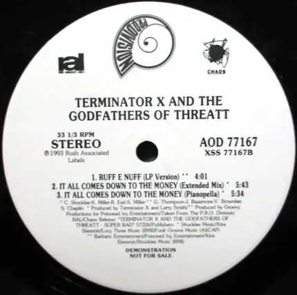Terminator X & The Godfathers Of Threatt - It All Comes Down To The Money
