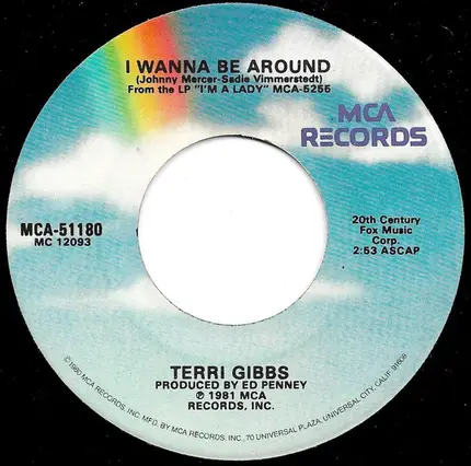 Terri Gibbs - Rocky Top / I Wanna Be Around