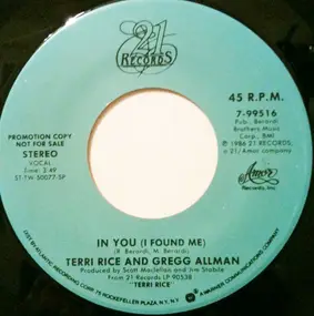 Terri Rice - In You (I Found Me)