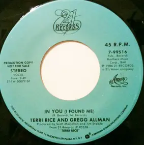 Terri Rice - In You (I Found Me)