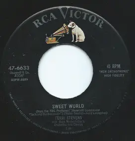 Terri Stevens - Sweet World / That's How I Cried Over You