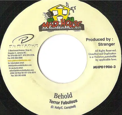 Terror Fabulous - Behold