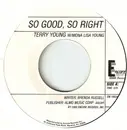 7inch Vinyl Single - Terry Young With Mona Lisa Young - So Good, So Right