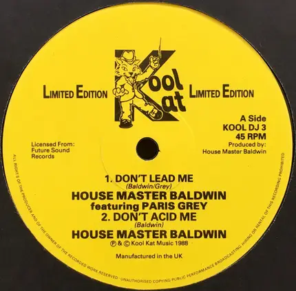Terry Baldwin - Don't Lead Me