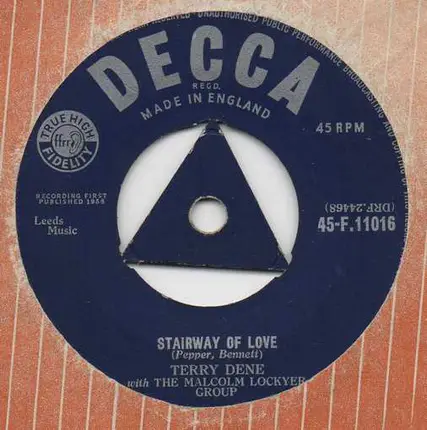 Terry Dene With The Malcolm Lockyer Group - Stairway Of Love