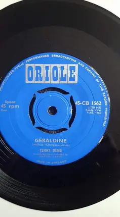 Terry Dene - Geraldine/Love Me Or Leave Me