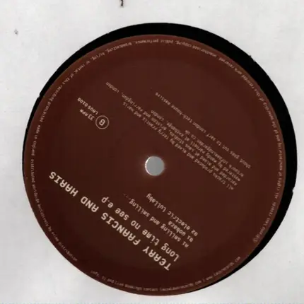 Terry Francis & Haris - Long Time No See E.P.