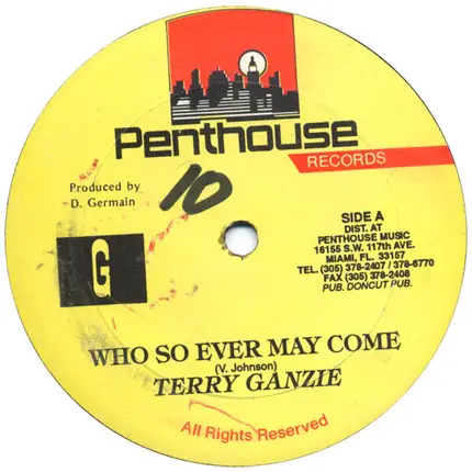Terry Ganzie - Who So Ever May Come