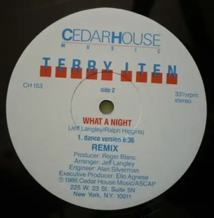 Terry Iten - What A Night