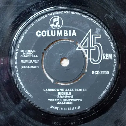 Terry Lightfoot's Jazzmen - Country Blues
