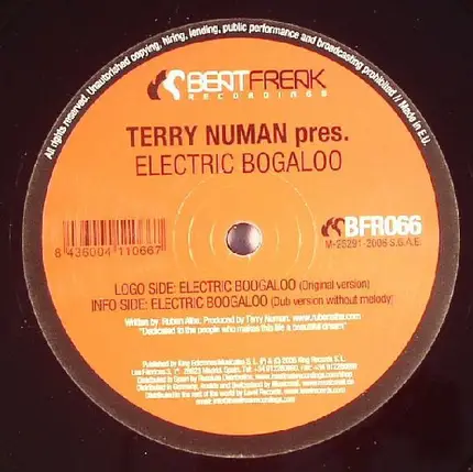 Terry Numan - Electric Bogaloo