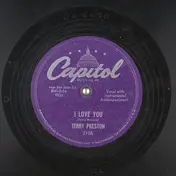 Terry Preston - I Love You / Counting My Heartaches
