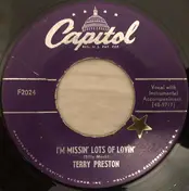 Terry Preston - I'm Missin' Lots Of Lovin' / Words